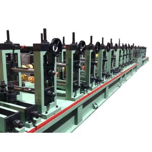 Square and round tube forming machine|Stainless steel sheet metal pipe mill line