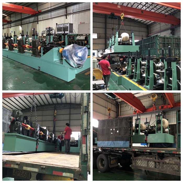 Pack and Go: 80 type stainless steel pipe forming machine