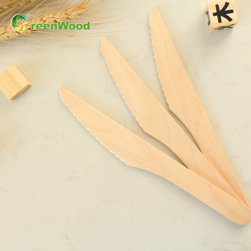 Wholesale Popular on Amazon Disposable Wooden Cutlery Sets in Paper Box | Wooden tableware set
