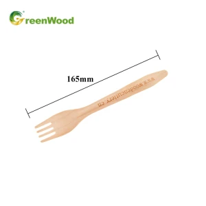 Biodegradable Disposable Wooden Fork in bluk | Wooden Cutlery Sets Wholesale