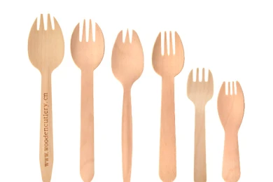 wooden spork