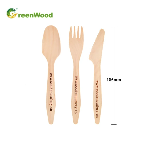 Wholesale Disposable Wooden Cutlery Sets 165mm | OEM Wooden Cutlery Manufacturer