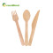 Disposable Wooden Cutlery Sets 160mm with Raised Handle | Wooden Cutlery Sets Wholesale