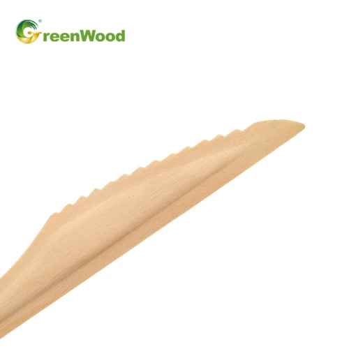 Disposable Wooden Cutlery Sets 160mm with Raised Handle | Wooden Cutlery Sets Wholesale