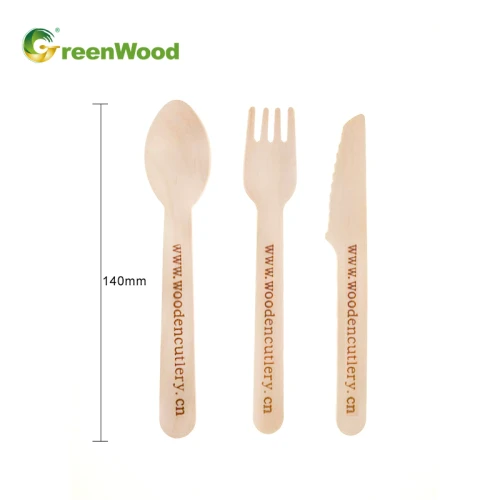 Disposable Wooden Cutlery Sets 140mm China Manufacturer | Wooden Cutlery Sets Wholesale