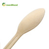 Cucchiaio in legno monouso biodegradabile 160mm con manico rialzato | Cucchiai di legno all'ingrosso