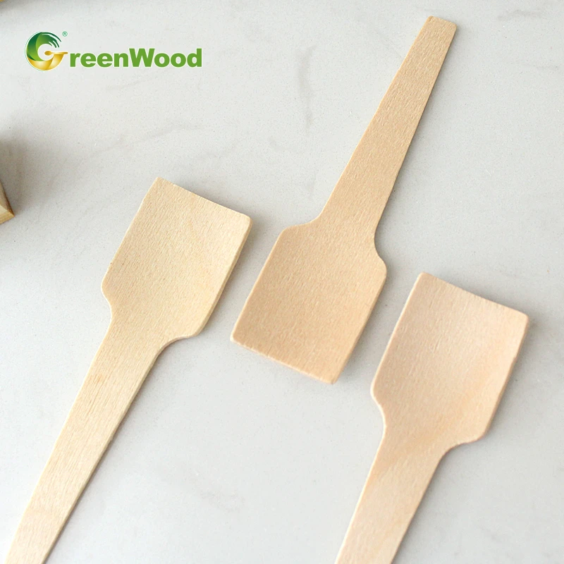disposable wooden Ice Scoop