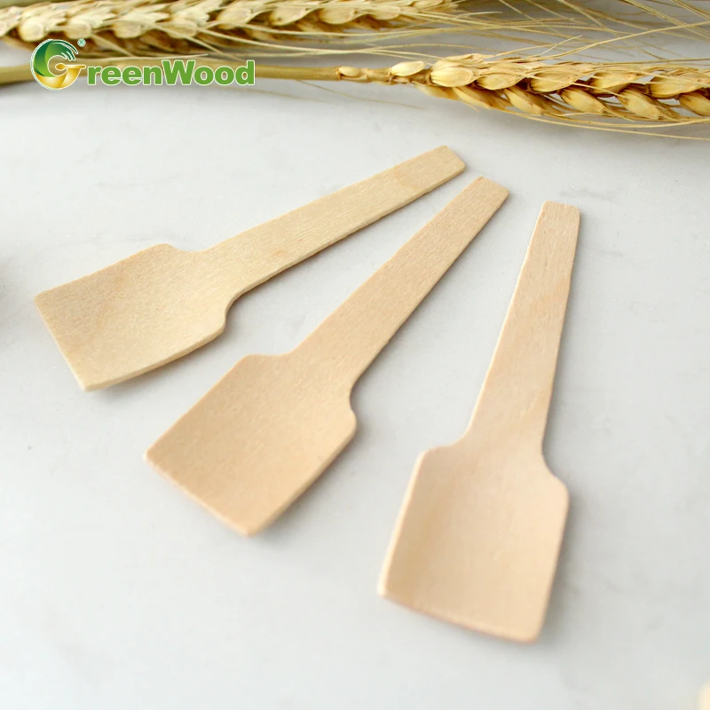 disposable wooden Ice Scoop
