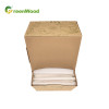 Disposable Wood Stir Sticks in Paper Drawer Box |  Wooden Coffee Stirrers Wholesale