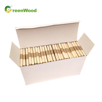 Disposable Wooden Coffee Stirrer For Vending Machine Use  |  Wooden Coffee Stirrers Wholesale