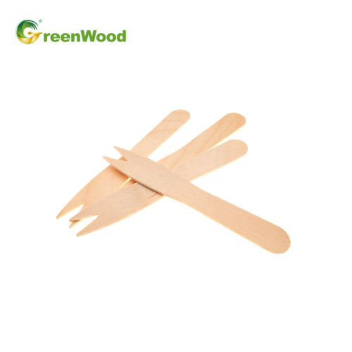 一次性木制水果叉 木制果叉批发 平板叉子 木叉