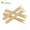 Einweg-Obstgabeln aus Holz 85 mm | Kleine flache Holzgabel | Hölzerne Obstgabeln Großhandel