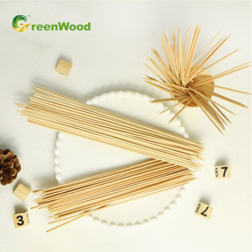 Disposable Bamboo BBQ Skewers in bluk |  BBQ Skewers Wholesale