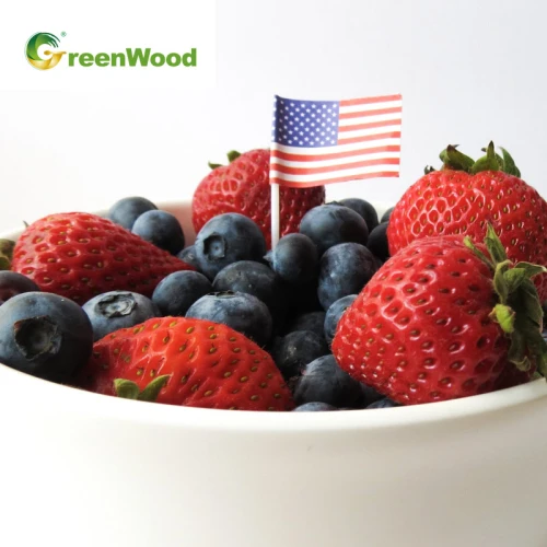 Disposable Bamboo Flag Skewers in bluk |  BBQ Skewers Wholesale Barbecue Skewers