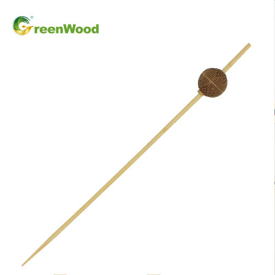 Spiedini di filo di bambù usa e getta in bluk | Spiedini per barbecue all'ingrosso