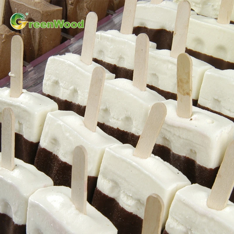 Wooden Ice Cream Sticks