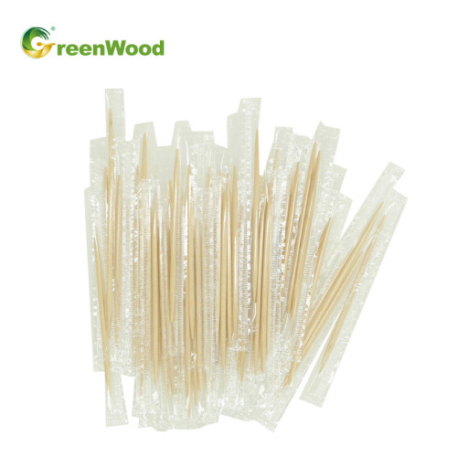 Disposable Wooden Toothpicks with Plastic Bag |  Toothpicks & Cocktail Skewers Wholesale