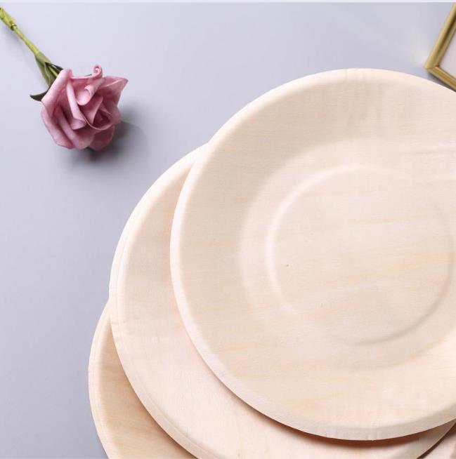 Disposable Wooden Plates