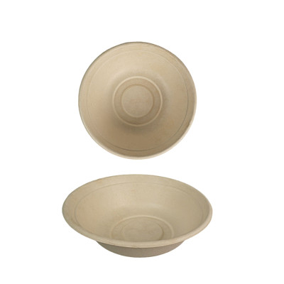 Disposable Biodegradable Bagasse Round Bowl for Food Serving