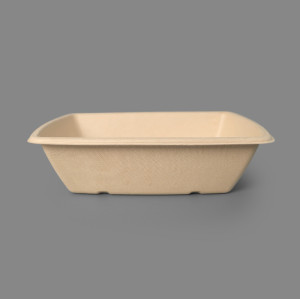 Eco-friendly Disposable Sugarcane Bagasse Lunch Box Wholesale