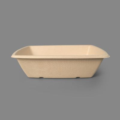 Eco-friendly Disposable Sugarcane Bagasse Lunch Box Wholesale