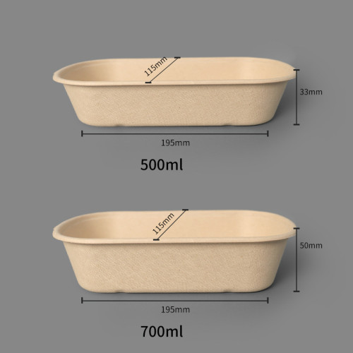 Bagasse Compostable Lunch Box