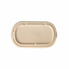 Bagasse Compostable Lunch Box with 2 Compartments