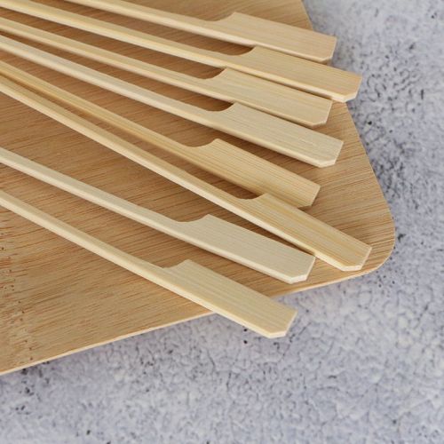 Disposable Bamboo Stick Teppo Gun Skewers with Polishing