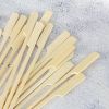 Disposable Bamboo Teppo Gun Skewers with Knot