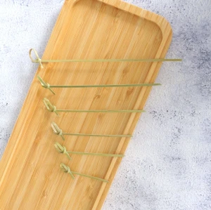 Disposable Bamboo Decorative Colorful Skewers in bluk |  BBQ Skewers Wholesale