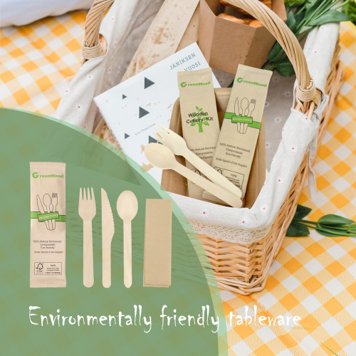 Les couverts en bois jetables sont-ils compostables ?