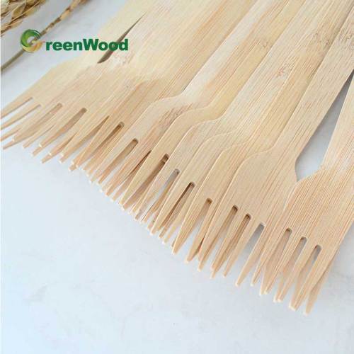 170mm - Disposable Bamboo Fork | Biodegradable Bamboo Fork China Wholesale Manufacturer