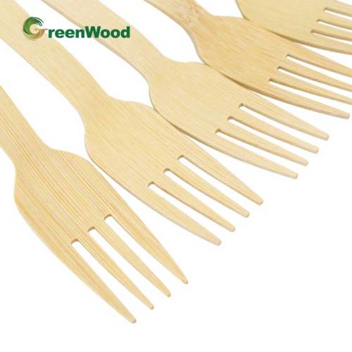 170mm - Disposable Bamboo Fork | Biodegradable Bamboo Fork China Wholesale Manufacturer