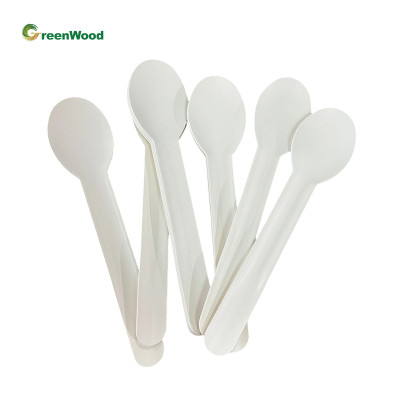 Biodegradable disposable paper tableware spoon paper disposable tableware