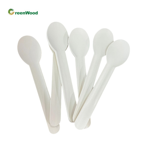 Biodegradable disposable paper tableware spoon paper disposable tableware