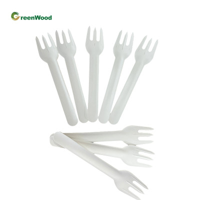 Heavy Cutlery Wedding Event Flatware Dinner Knife Spoon Fork Set Disposable Paper Fork