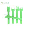 Plastic free compostable paper tableware to combat marine plastic pollution, paper fork