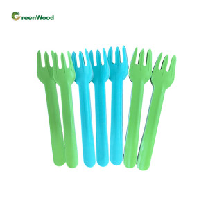 Heavy Cutlery Wedding Event Flatware Dinner Knife Spoon Fork Set Disposable Paper Fork