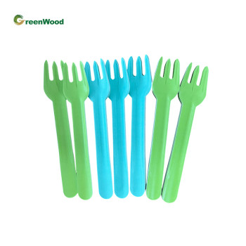 Plastic free compostable paper tableware to combat marine plastic pollution, paper fork