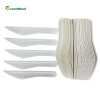 Hot selling tableware disposable cake spoon fork knife set compostable biodegradable tableware