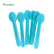 Wholesale 158mm paper spoons disposable biodegradable paper tableware