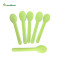 Wholesale 158mm paper spoons disposable biodegradable paper tableware