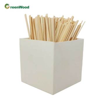 Eco-Friendly Bamboo Coffee Stirrers: Safe for Hot Drinks, Disposable & Sustainable