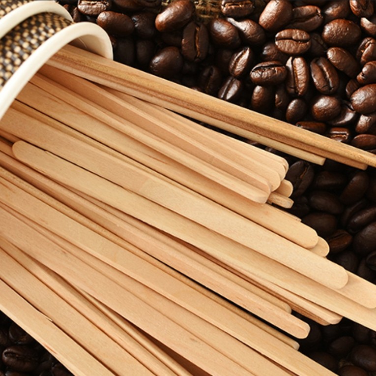 木制咖啡搅拌器
