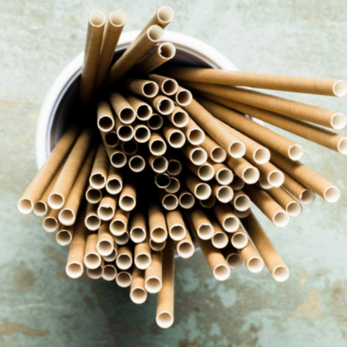 Scénarios d'application de pailles jetables dégradables