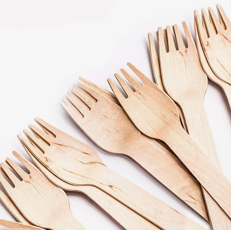 disposable wooden cutlery