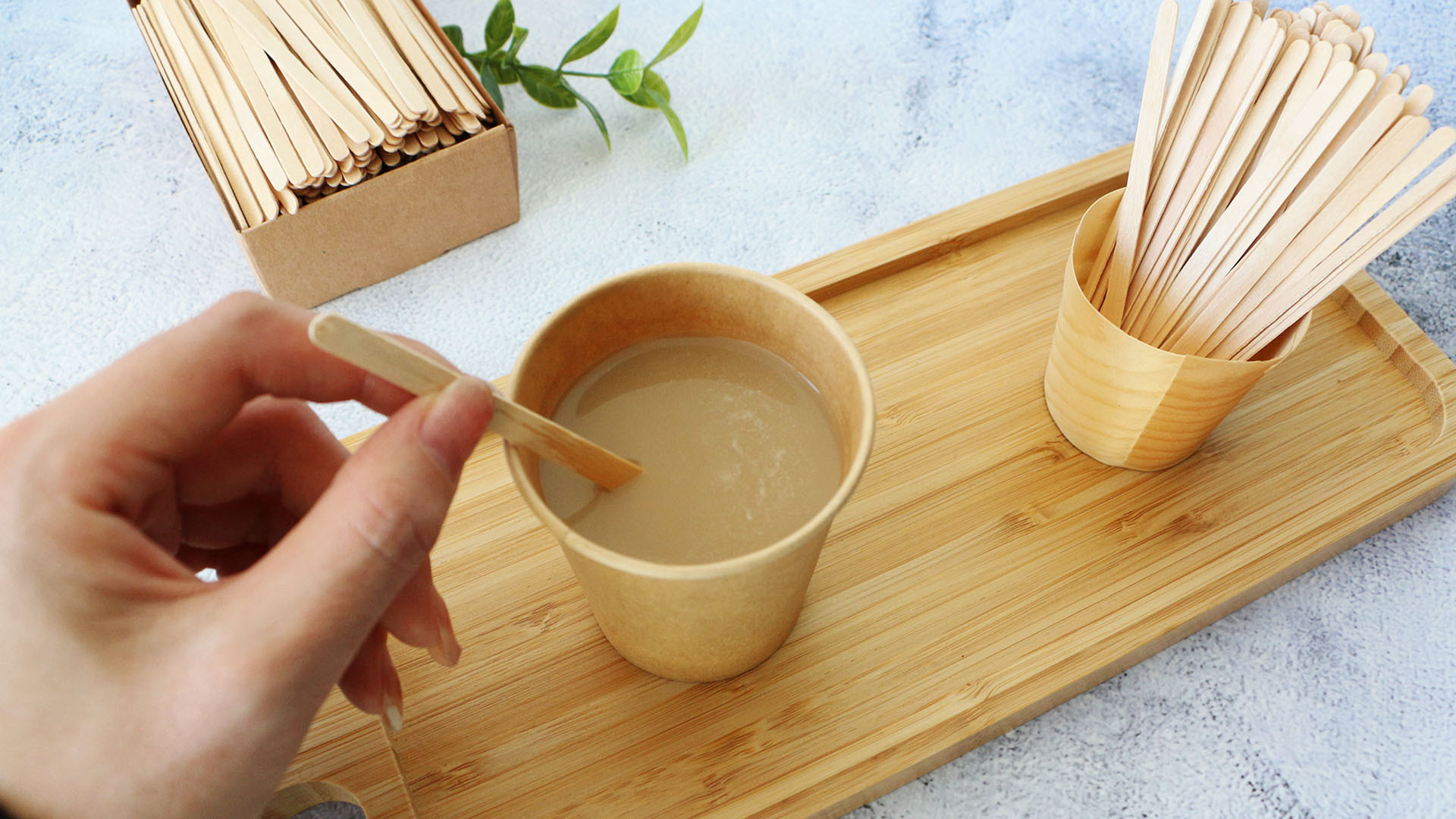 Chemical-free disposable wooden utensils 