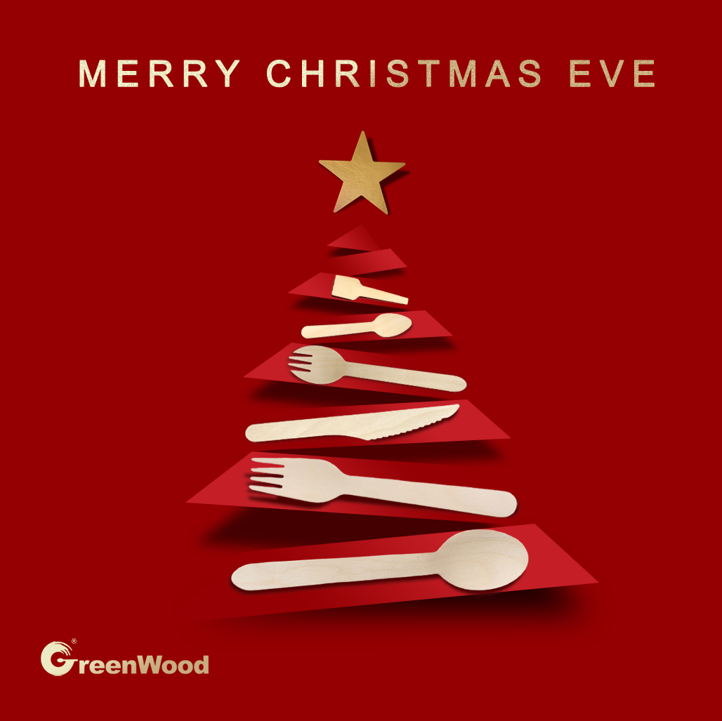 Light Up Your Green Christmas with Wooden Cutlery: Eco-Friendly and Cozy Holiday Choices