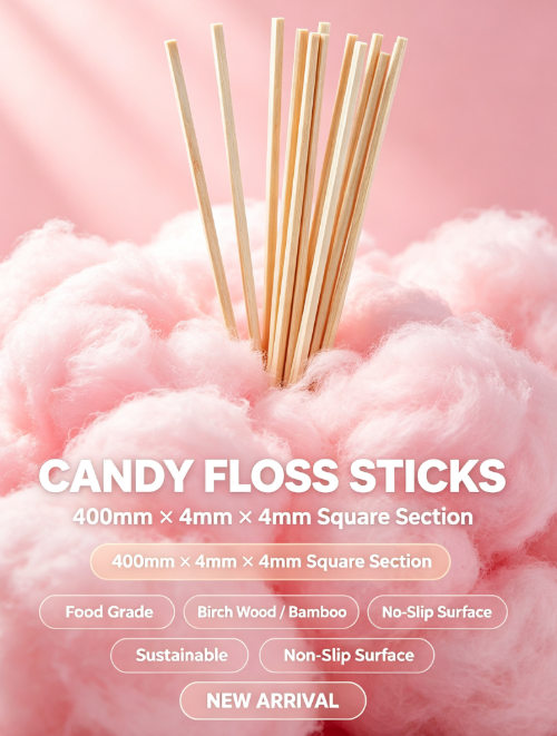 wooden candy sticks