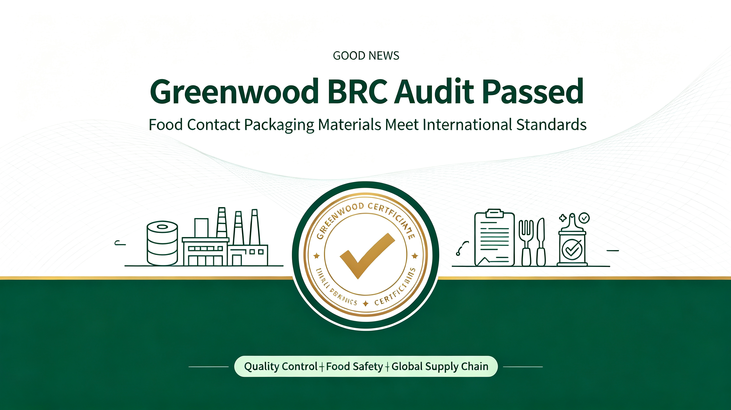 News: Greenwood Successfully Passes BRCGS Audit